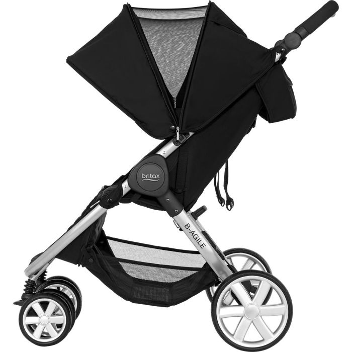 Прогулочная коляска для двойни BRITAX-ROMER B-AGILE DOUBLE Cosmos Black