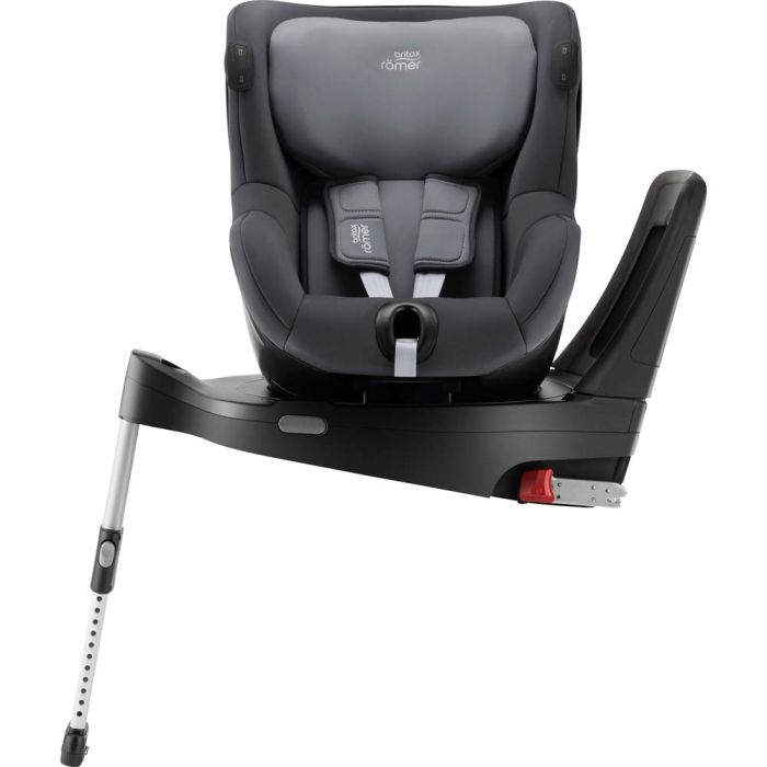 Автокресло BRITAX-ROMER DUALFIX iSENSE Midnight Grey с платформой FLEX BASE