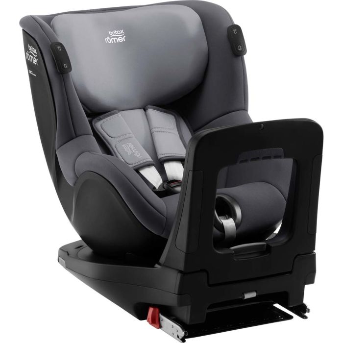 Автокресло BRITAX-ROMER DUALFIX iSENSE Midnight Grey с платформой FLEX BASE