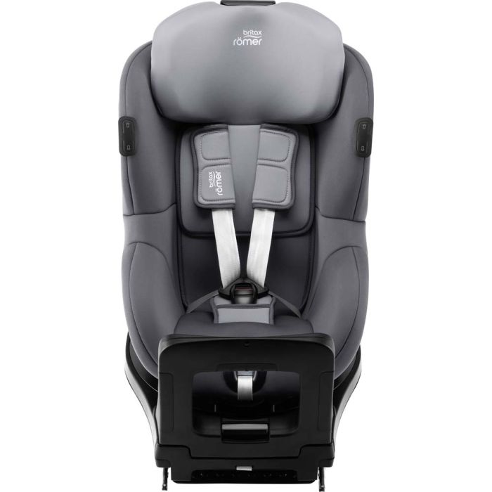 Автокресло BRITAX-ROMER DUALFIX iSENSE Midnight Grey с платформой FLEX BASE