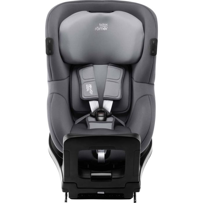 Автокресло BRITAX-ROMER DUALFIX iSENSE Midnight Grey с платформой FLEX BASE