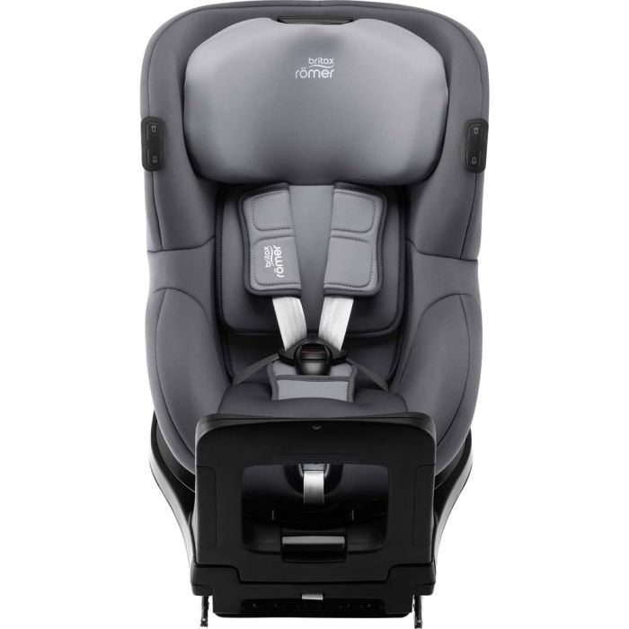 Автокресло BRITAX-ROMER DUALFIX iSENSE Midnight Grey с платформой FLEX BASE