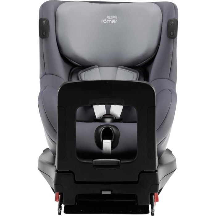 Автокресло BRITAX-ROMER DUALFIX iSENSE Midnight Grey с платформой FLEX BASE