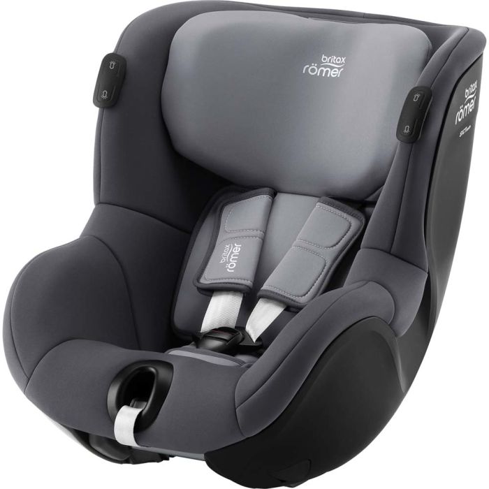 Автокресло BRITAX-ROMER DUALFIX iSENSE Midnight Grey с платформой FLEX BASE