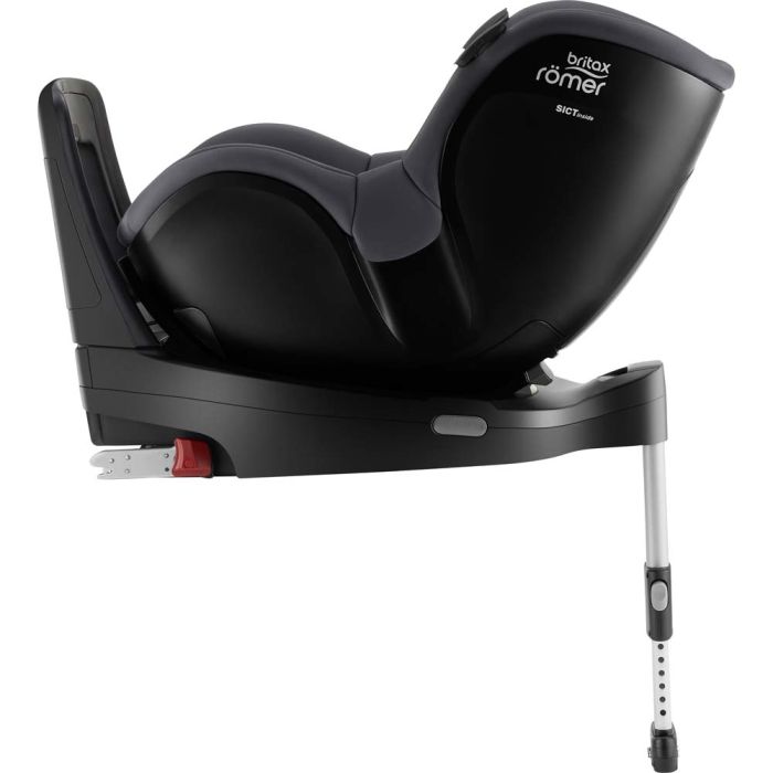 Автокресло BRITAX-ROMER DUALFIX iSENSE Midnight Grey с платформой FLEX BASE