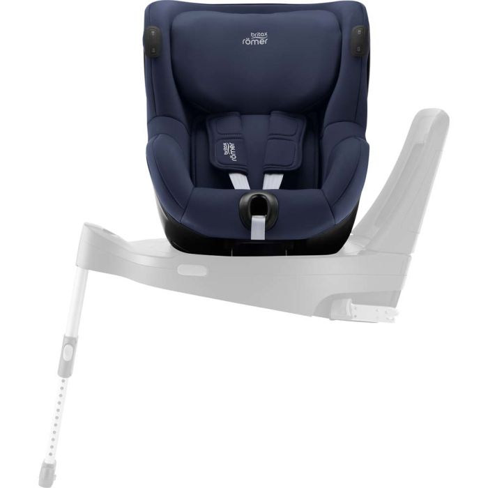 Автокресло BRITAX-ROMER DUALFIX iSENSE Indigo Blue с платформой FLEX BASE