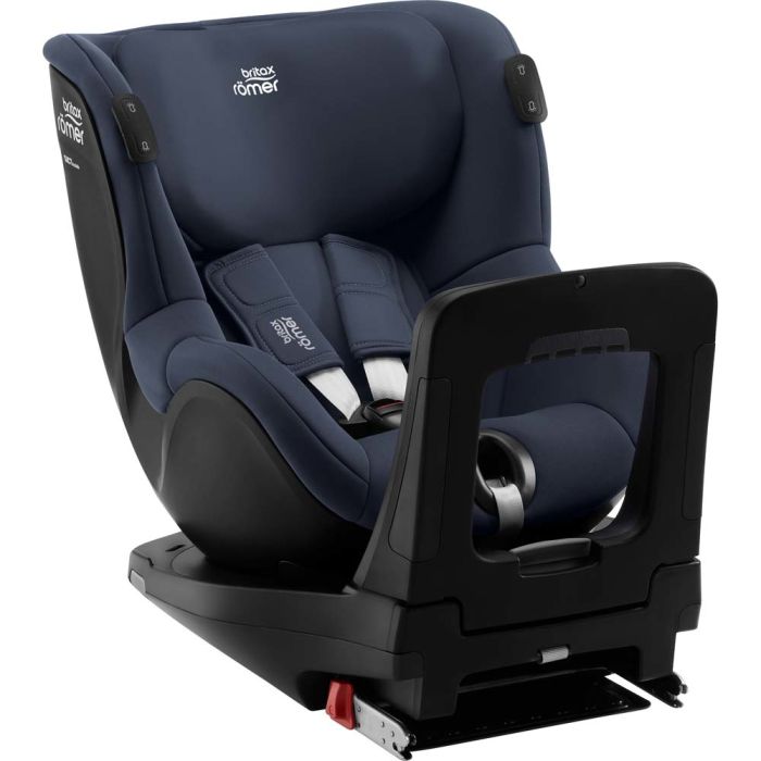 Автокресло BRITAX-ROMER DUALFIX iSENSE Indigo Blue с платформой FLEX BASE