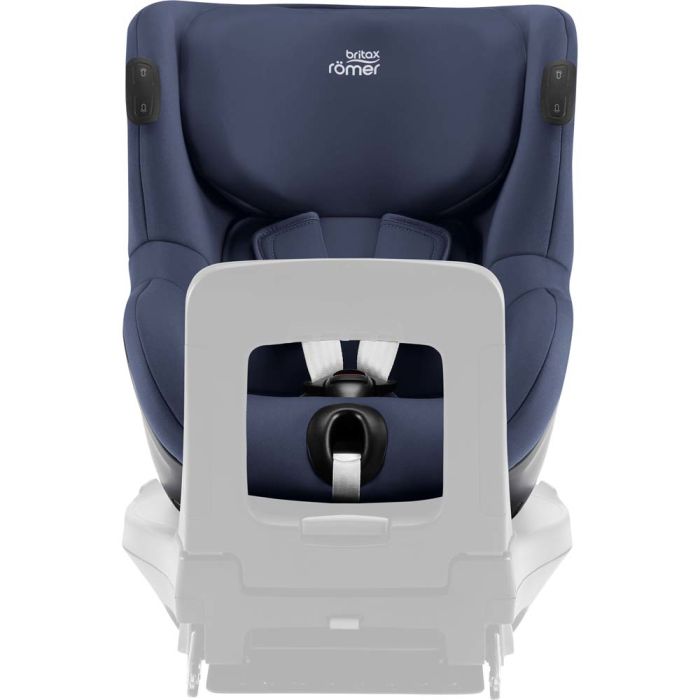 Автокресло BRITAX-ROMER DUALFIX iSENSE Indigo Blue с платформой FLEX BASE