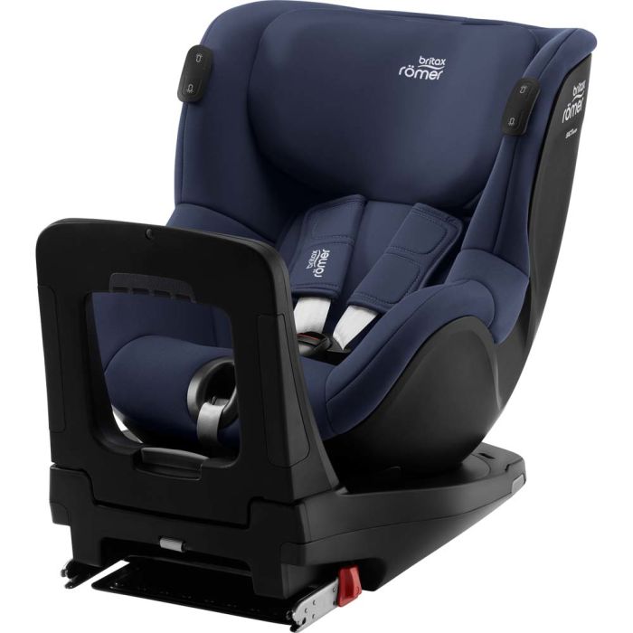 Автокресло BRITAX-ROMER DUALFIX iSENSE Indigo Blue с платформой FLEX BASE