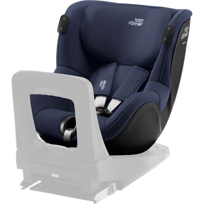 Автокресло BRITAX-ROMER DUALFIX iSENSE Indigo Blue с платформой FLEX BASE