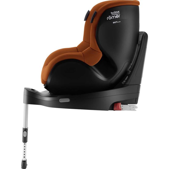 Автокрісло BRITAX-ROMER DUALFIX iSENSE Golden Cognac з платформою FLEX BASE