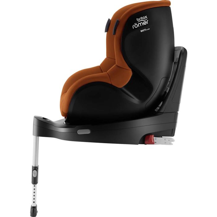 Автокрісло BRITAX-ROMER DUALFIX iSENSE Golden Cognac з платформою FLEX BASE