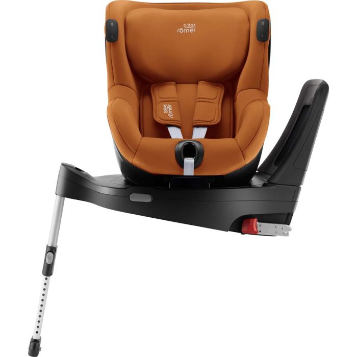 Автокрісло BRITAX-ROMER DUALFIX iSENSE Golden Cognac з платформою FLEX BASE