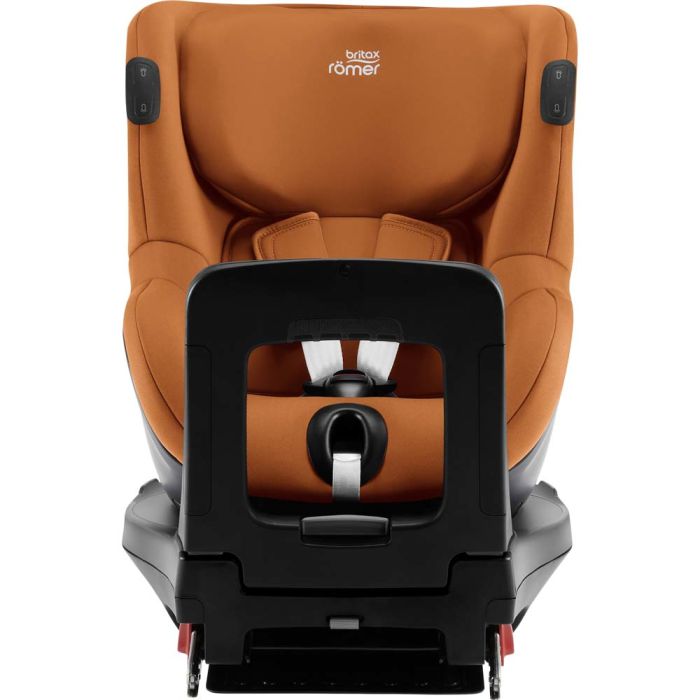 Автокрісло BRITAX-ROMER DUALFIX iSENSE Golden Cognac з платформою FLEX BASE