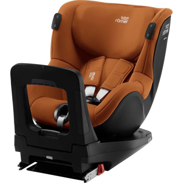 Автокрісло BRITAX-ROMER DUALFIX iSENSE Golden Cognac з платформою FLEX BASE