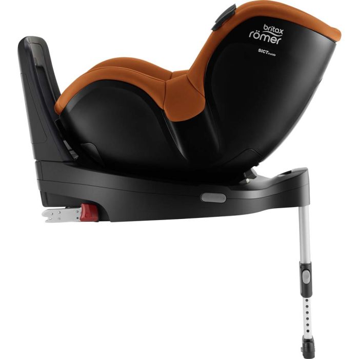 Автокрісло BRITAX-ROMER DUALFIX iSENSE Golden Cognac з платформою FLEX BASE