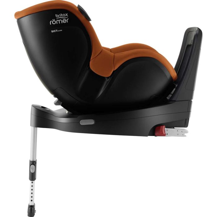 Автокрісло BRITAX-ROMER DUALFIX iSENSE Golden Cognac з платформою FLEX BASE