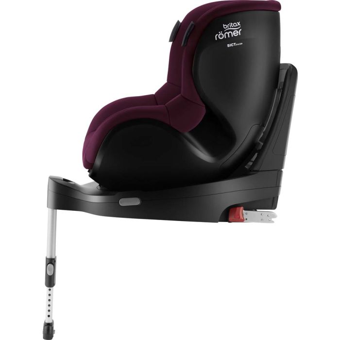 Автокрісло BRITAX-ROMER DUALFIX iSENSE Burgundy Red з платформою FLEX BASE