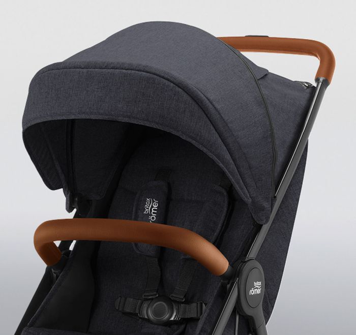 Прогулочная коляска BRITAX-ROMER B-AGILE R Navy Ink/Brown