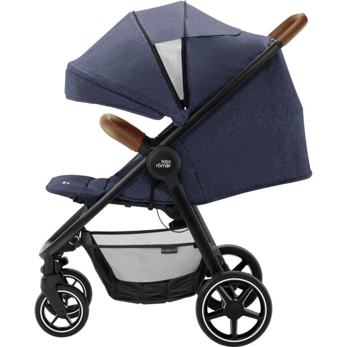 Прогулочная коляска BRITAX-ROMER B-AGILE R Navy Ink/Brown