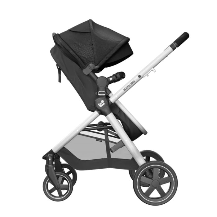 Коляска универсальная 3 в 1 MAXI-COSI ZELIA2 з автокреслом CabrioFix Essential Black