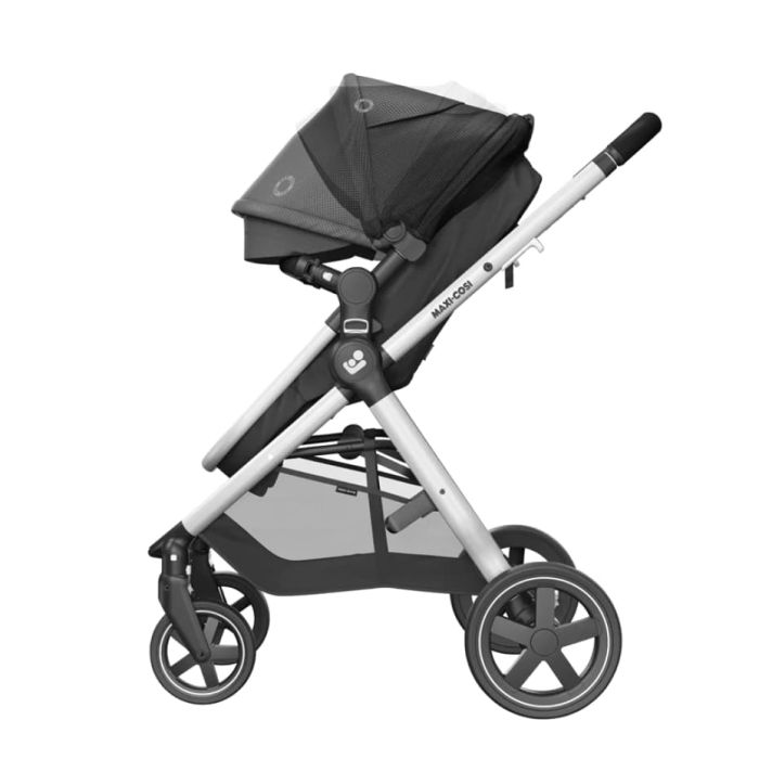 Коляска универсальная 3 в 1 MAXI-COSI ZELIA2 з автокреслом CabrioFix Essential Black