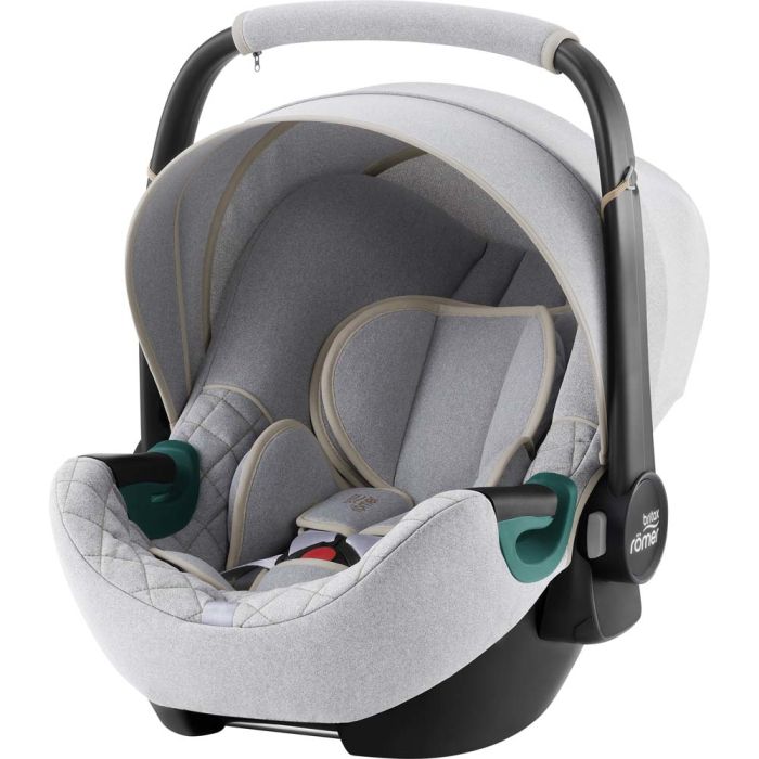 Автокресло BRITAX-ROMER BABY-SAFE3 i-SIZE Nordic Grey с платформой FLEX BASE