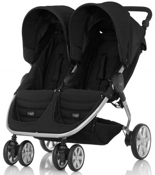 Прогулочная коляска для двойни BRITAX-ROMER B-AGILE DOUBLE Cosmos Black