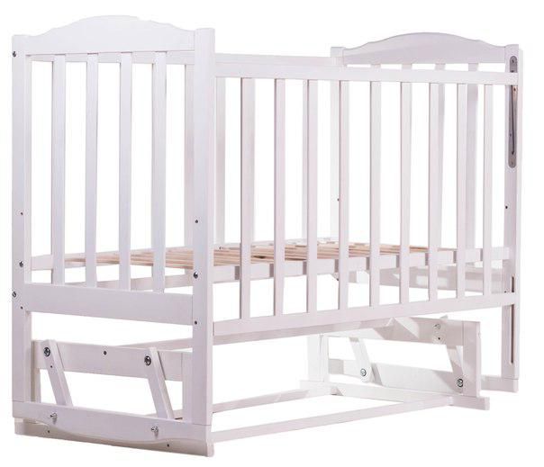 Кровать Babyroom Зайчонок Z201 маятник  белая