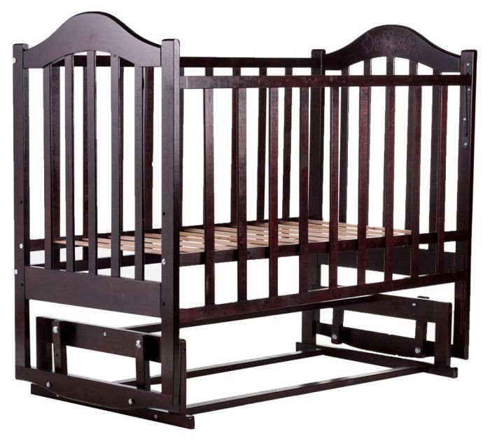 Кровать Babyroom Дина D203 маятник  венге