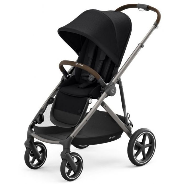 Прогулянкова коляска Cybex Gazelle S TPE (Deep Black)