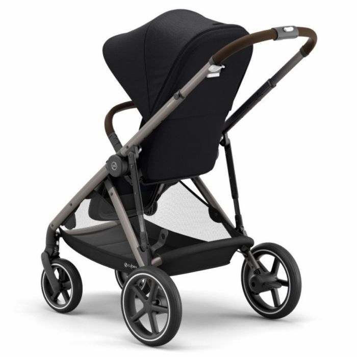 Прогулянкова коляска Cybex Gazelle S TPE (Deep Black)