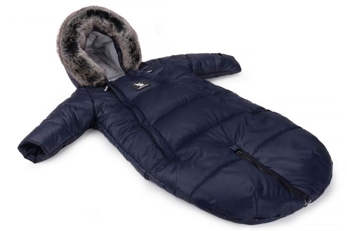 Зимний комбинезон - трансформер Cottonmoose Moose 0-6 M 767/66 dark blue (темно-синий)