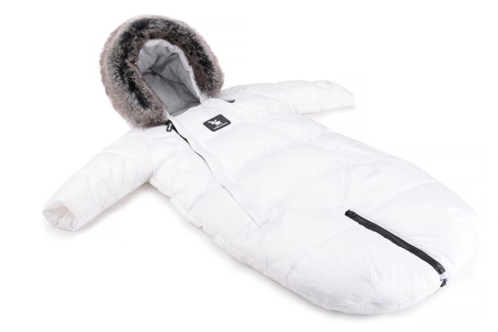 Зимний комбинезон - трансформер Cottonmoose Moose 0-6 M 767/71 white (белый)