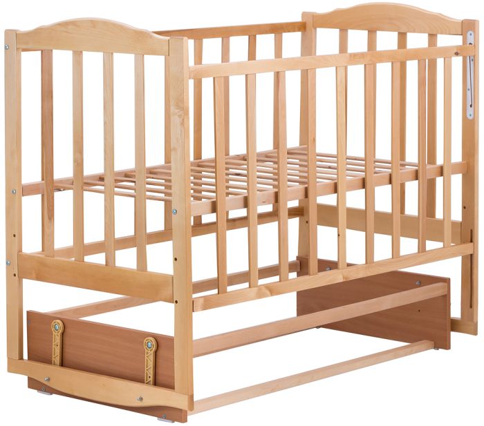 Кровать Babyroom Зайчонок Z204 маятник  лакированная