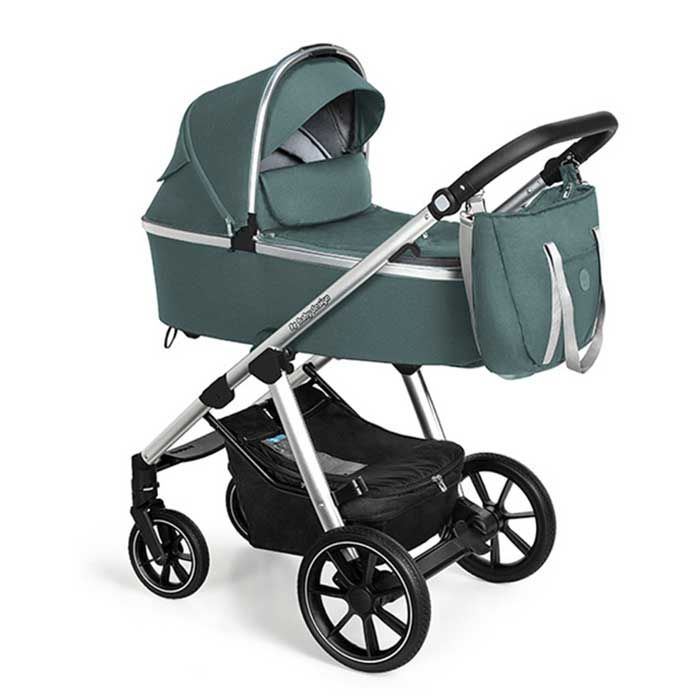 Коляска 2 в 1 Baby Design BUENO 205 TURQUOISE (без вышивки)