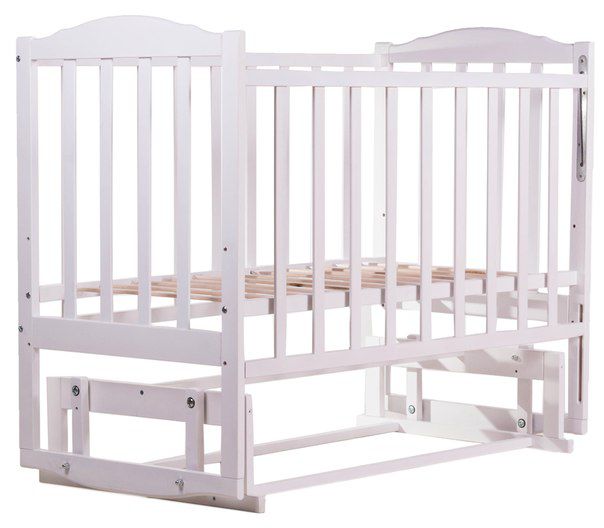 Кровать Babyroom Зайчонок Z201 маятник  белая