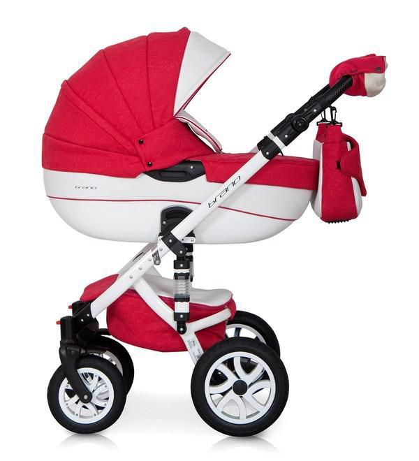 Коляска 2 в 1 Riko Brano Ecco 20 Sport Red