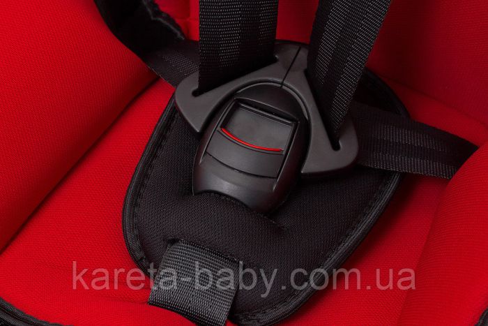 Автокресло Bair Alpha 1/2/3 (9-36 кг) DA2426 черный - красный