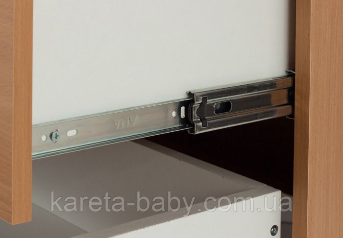 Пеленальний комод Babyroom Комод 4 тел.Big 102x80x50 бук