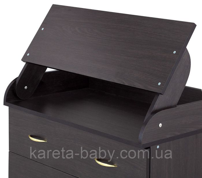 Пеленальний комод Babyroom Комод 4 тел.Big 102x80x50 венге