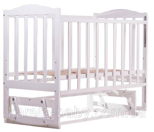 Кровать Babyroom Зайчонок Z201 маятник  белая