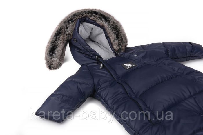 Зимний комбинезон - трансформер Cottonmoose Moose 0-6 M 767/66 dark blue (темно-синий)