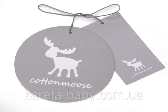 Зимовий конверт Cottonmoose Alaska Premium 729/65/107/142 gray (чорний-сірий)