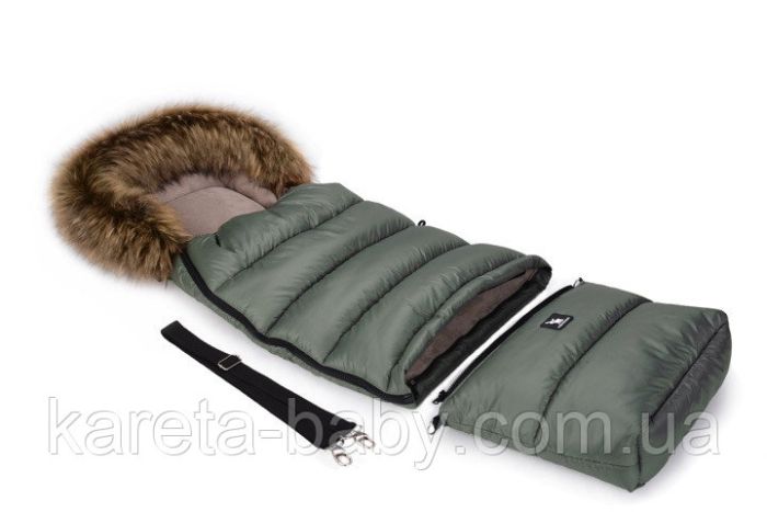 Зимовий конверт Cottonmoose Combi 736/141/73/144 jungle green (хакі)