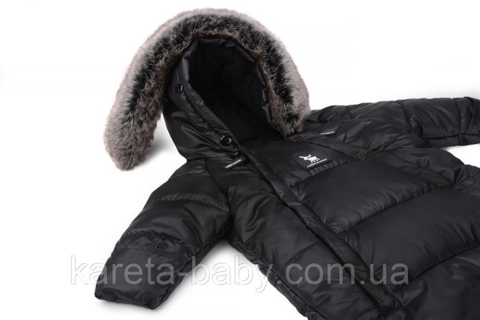 Зимовий комбінезон – трансформер Cottonmoose Moose 0-6 M 767/65 black (чорний)