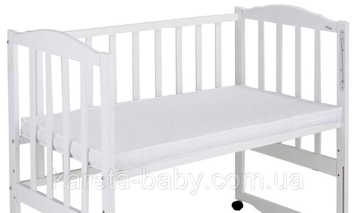 Матрац Babyroom BKP-7 (кокос, поролон) 7 см білий