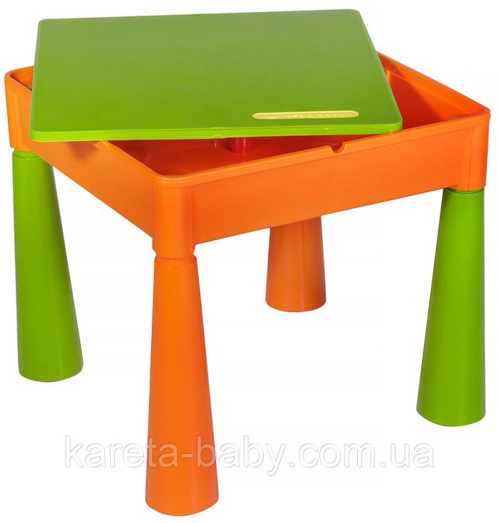 Стіл та 2 стільці Tega Mamut 899G orange-green