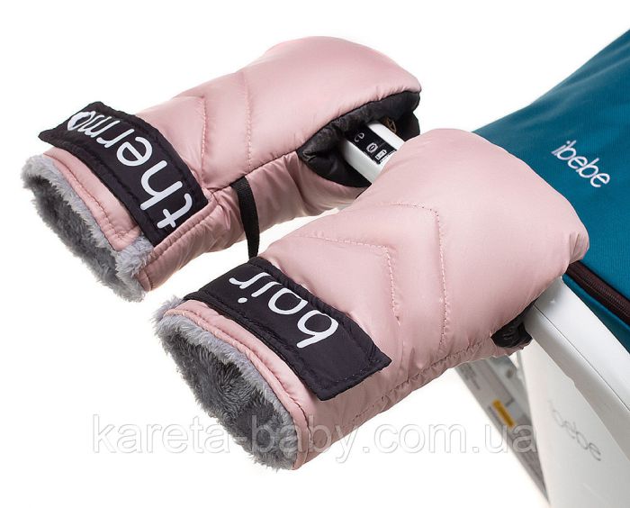 Рукавиці Bair Thermo Mittens рожевий пудра