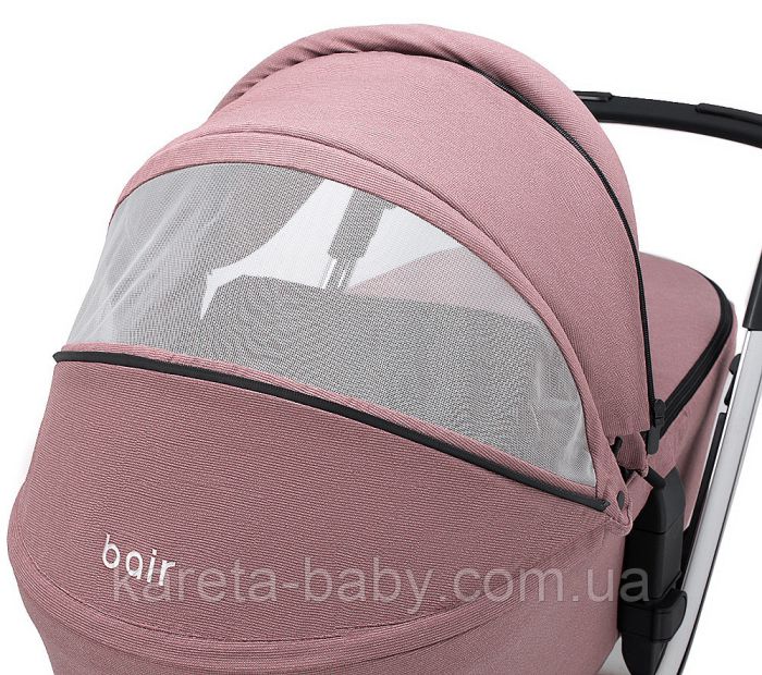 Коляска 2 в 1 Bair Electra B-touch system BE-04 dark pink (розовый)